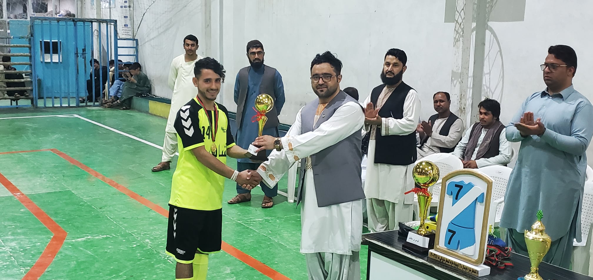 د کندهار ښاروالۍ له لوري د فوټسال لوبي ټورنمینټ پای ته ورسېدئ