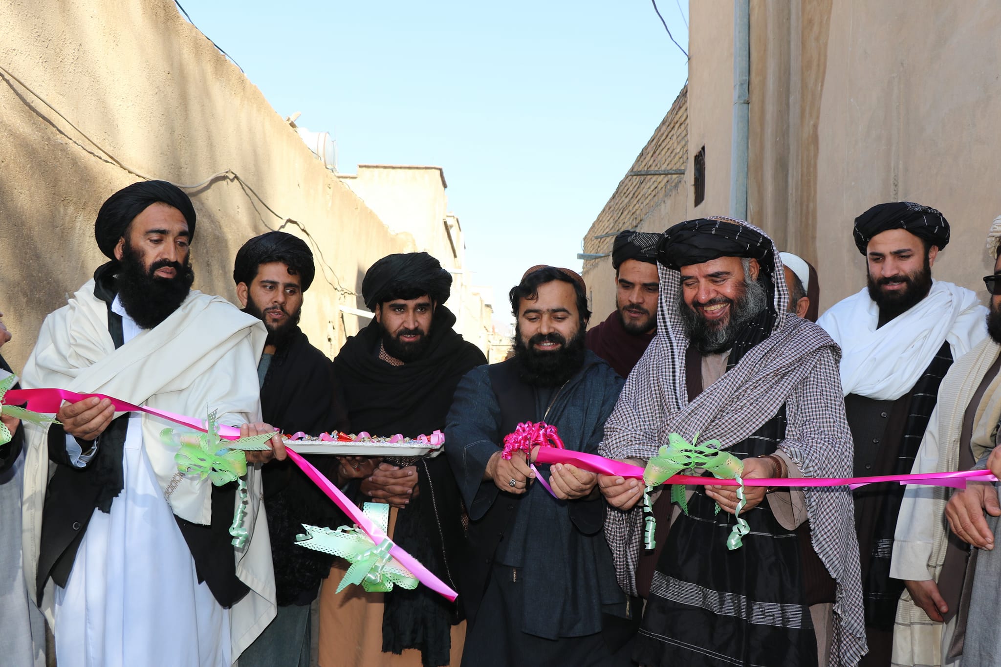 د توفخانې سړکونو افتتاح