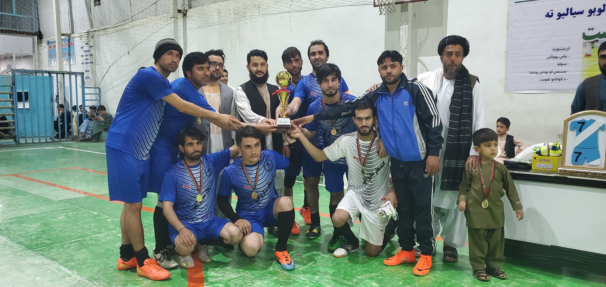 د کندهار ښاروالۍ له لوري د فوټسال لوبي ټورنمینټ پای ته ورسېدئ